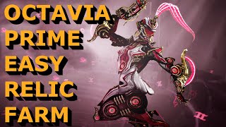 Easy Octavia Prime Relic Farm Guide  Warframe [upl. by Eak]