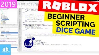 Beginner Roblox Scripting Tutorial 3  Dice Game PropertiesReferencing Part 2 [upl. by Greenes]