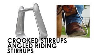 Crooked Stirrups Angled Riding Stirrups [upl. by Rahman38]