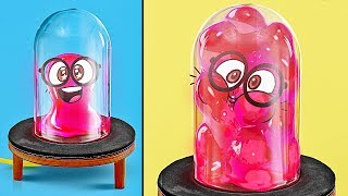 Que le pasa a un slime en el vacío y otros experimentos divertidos [upl. by Jung807]