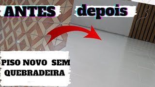 TINTA EPOXI PARA PISO  FICOU INCRÍVEL PISO NOVO [upl. by Saraann]