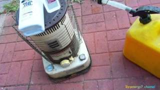 Secret to using Diesel in a Kerosene Heater [upl. by Andie]