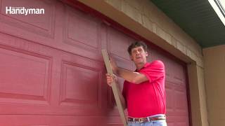 How to Weatherstrip a Garage Door [upl. by Yarrum963]