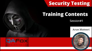 Security Testing  Training Contents [upl. by Eelyram775]