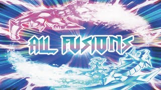 YuGiOh The Duelists of the Roses All FUSIONS HD PS2 [upl. by Midis]