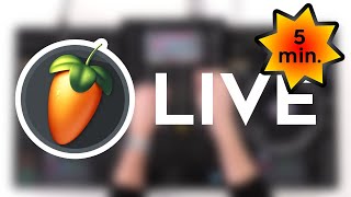 FL Studio LIVE  Performance Mode  Tutorial in Under 5 Minutes [upl. by Zinck]