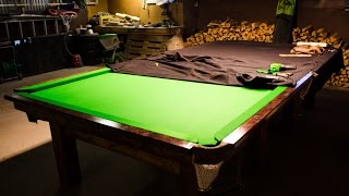 How I Built My Snooker Table [upl. by Nylg701]