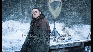 Best Arya Stark Moments  Game of Thrones [upl. by Huxham]