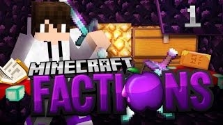 Minecraft Factions Lets Play E1  The Beginning [upl. by Dnomed374]