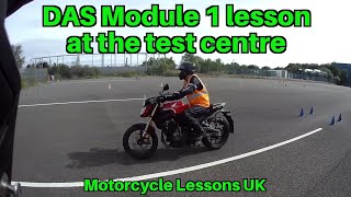 Direct Access DAS Module 1 lesson at the test centre right circuit mainly [upl. by Saqaw]