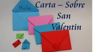 COMO HACER UNA CARTA – SOBRE 2 EN 1 [upl. by Ianahs]