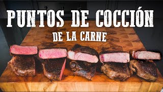 ¿Cuáles son los puntos de Cocción de la Carne  Slucook [upl. by Ramos816]