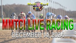 14 December 2024  Philippines Horse Racing Live  Metro Manila Turf Club Inc [upl. by Airemaj]