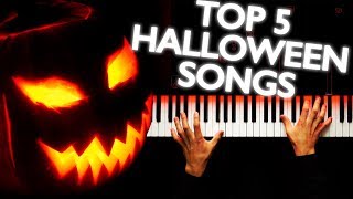 🎃 TOP 5 HALLOWEEN SONGS [upl. by Nancee]