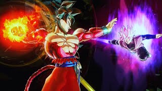 Xeno Goku vs Goku Black WhatIf [upl. by Lael]