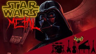 STAR WARS  The Imperial March Darth Vaders Theme 【Intense Symphonic Metal Cover】 [upl. by Ahsened]