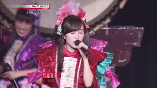 Nippon Egao Hyakkei  Momoiro Clover Z live with Shuichi Hidano Super TAIKO Session [upl. by Edi128]