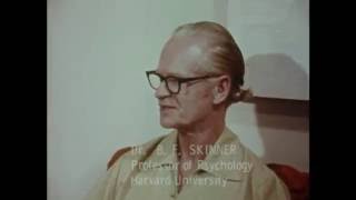 B F Skinner  Self Management of Behavior 1976 [upl. by Nolyaj813]