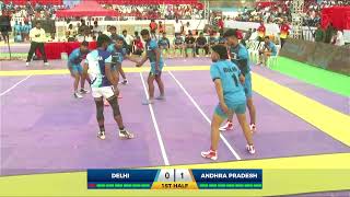 LIVE Kabaddi  49th Junior National Kabaddi Championship 2024  Day 2 Court 1  Part 2 [upl. by Ayt]