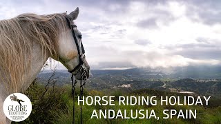 Andalusia Ride  Horse Riding Holidays in Spain  Globetrotting [upl. by Nageem328]