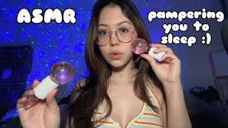 ASMR Pampering You to Sleep Upclose Personal Attention [upl. by Vachel]