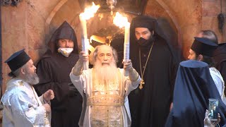 The Orthodox Easter the Holy Fire from Jerusalem to the world [upl. by Agate738]