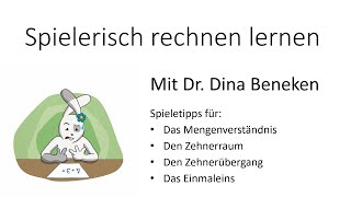 Spielerisch rechnen lernen Mengenverständnis Addition und Subtraktion Zehnerübergang Einmaleins [upl. by Josh]