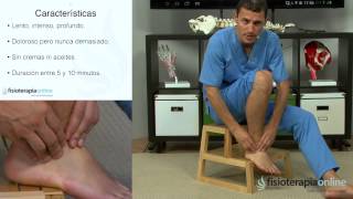 Tratamiento de esguince de tobillo  Fisioterapia Bilbao [upl. by Claiborne]