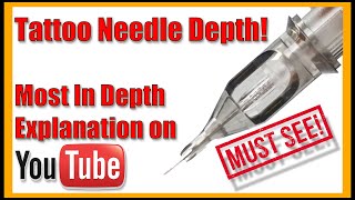 Tattoo Needle Depth How To Tattoo At The Correct Depth [upl. by Oderfigis620]