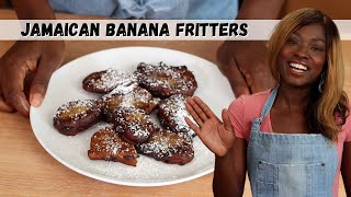 Easy Jamaican Banana Fritters [upl. by Oslec]