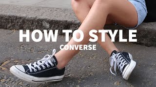 How To Style Converse for Spring amp Summer  Peexo [upl. by Yraeg425]