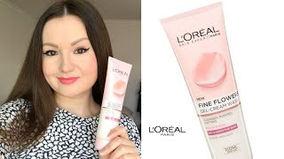 LOreal Fine Flowers GelCream Wash Rose amp Jasmine  Review 🌹 [upl. by Haggi]