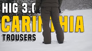 Carinthia HIG 30 Kälteschutz Hose  Testbericht Gear Review [upl. by Kellene]