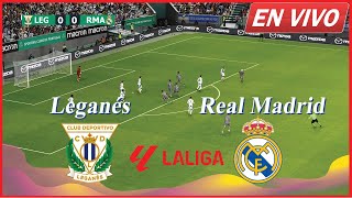 🔴EN VIVO Leganés vs Real Madrid  LaLiga 2425  Simulación de partido completo [upl. by Gaut]