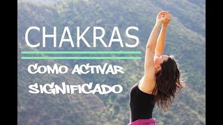 CHAKRAS  cómo activar porque se bloqueen que significa cada chakra  MalovaElena [upl. by Aicram222]