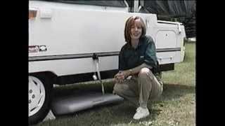 Coleman Fleetwood Popup Camper Setup  Part 1 [upl. by Bibeau]