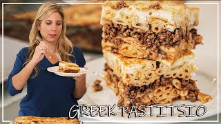 How to Make Pastitsio  Pastitsio Recipe  Nikki Glekas Modern Mediterranean [upl. by Ayikan]