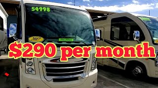 Thor Vegas Motorhome FOR SALE  290 per month [upl. by Ellennahs]