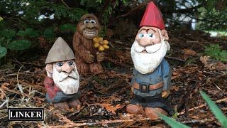 Carve A Gnome From a Block of Wood  Beginners Full Tutorial DIY [upl. by Eckel]