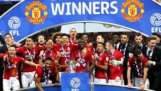 Manchester United 32 Southampton  EFL Cup Final [upl. by Olen891]