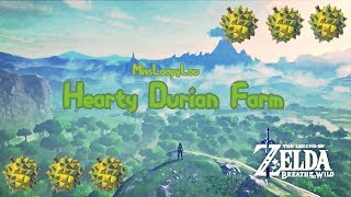 Legend of Zelda  BOTW  Hearty Durian Farming Location [upl. by Htnicayh]