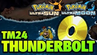 How to Get Thunderbolt Location – Pokemon Ultra Sun and Moon TM 24 Thunderbolt Location [upl. by Nevad]