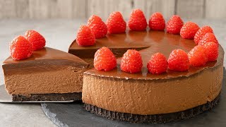 How to Make No Bake Chocolate Cheesecake [upl. by Mike]