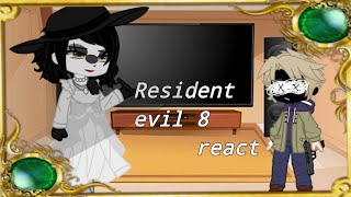 Resident evil 8 react to videos credits in description [upl. by Eelime956]