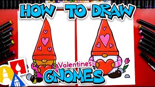 How To Draw A Valentines Gnome [upl. by Nichol695]