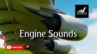 Plane Engine Sounds Compilation  Zurich Airport [upl. by Leunad131]