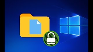 Crypter chiffrer un dossier ou fichier sur Windows [upl. by Akila536]