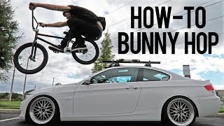 How to Bunny Hop BMX  The Easiest Way [upl. by Atelra]