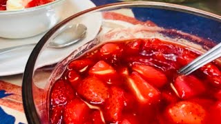 Quick amp Easy STRAWBERRY TOPPING recipe [upl. by Peih855]