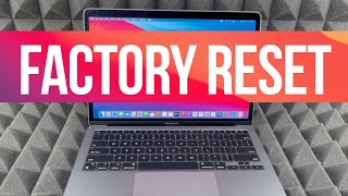 How to Factory Reset MacBook Air M1 [upl. by Finn]